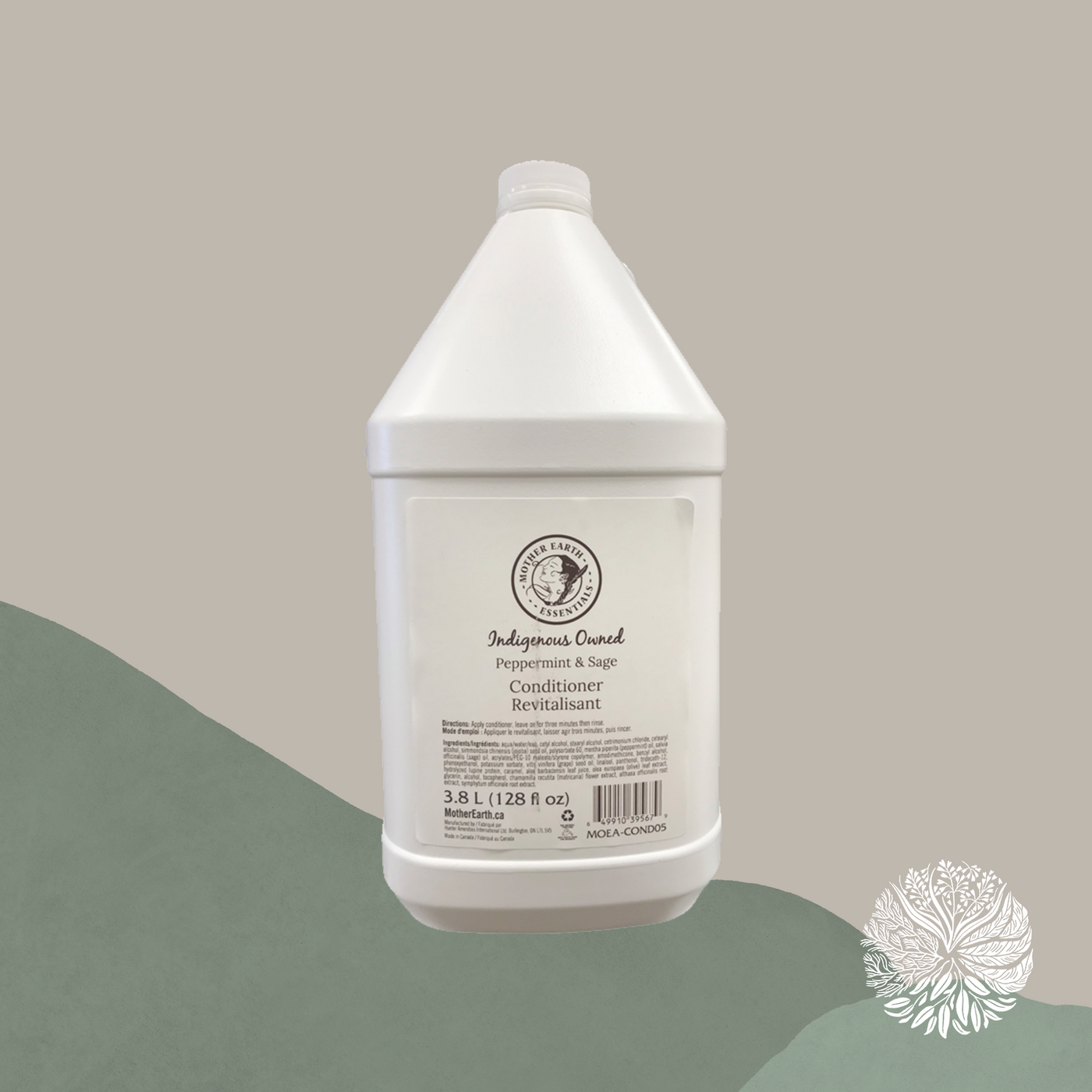 Peppermint Sage Conditioner - Gallon Bottle
