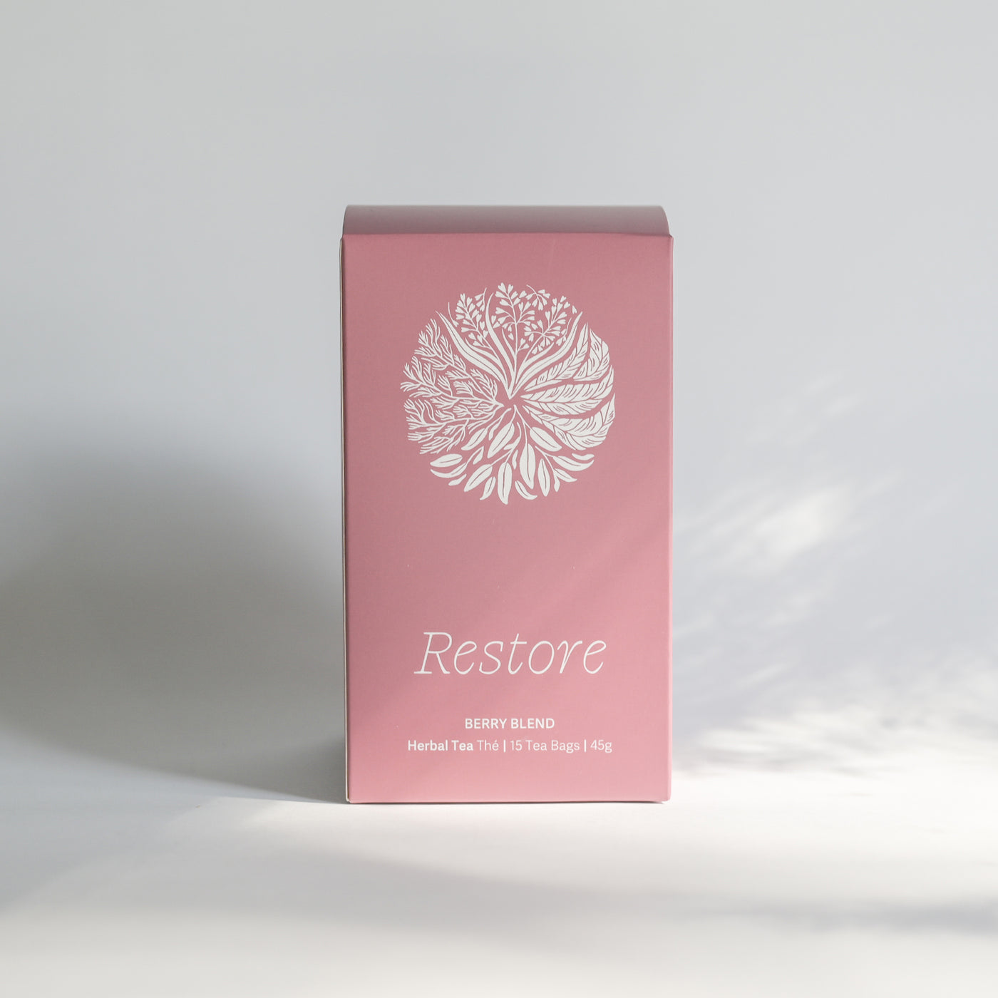 Restore Herbal Tea - Tea Bag Box