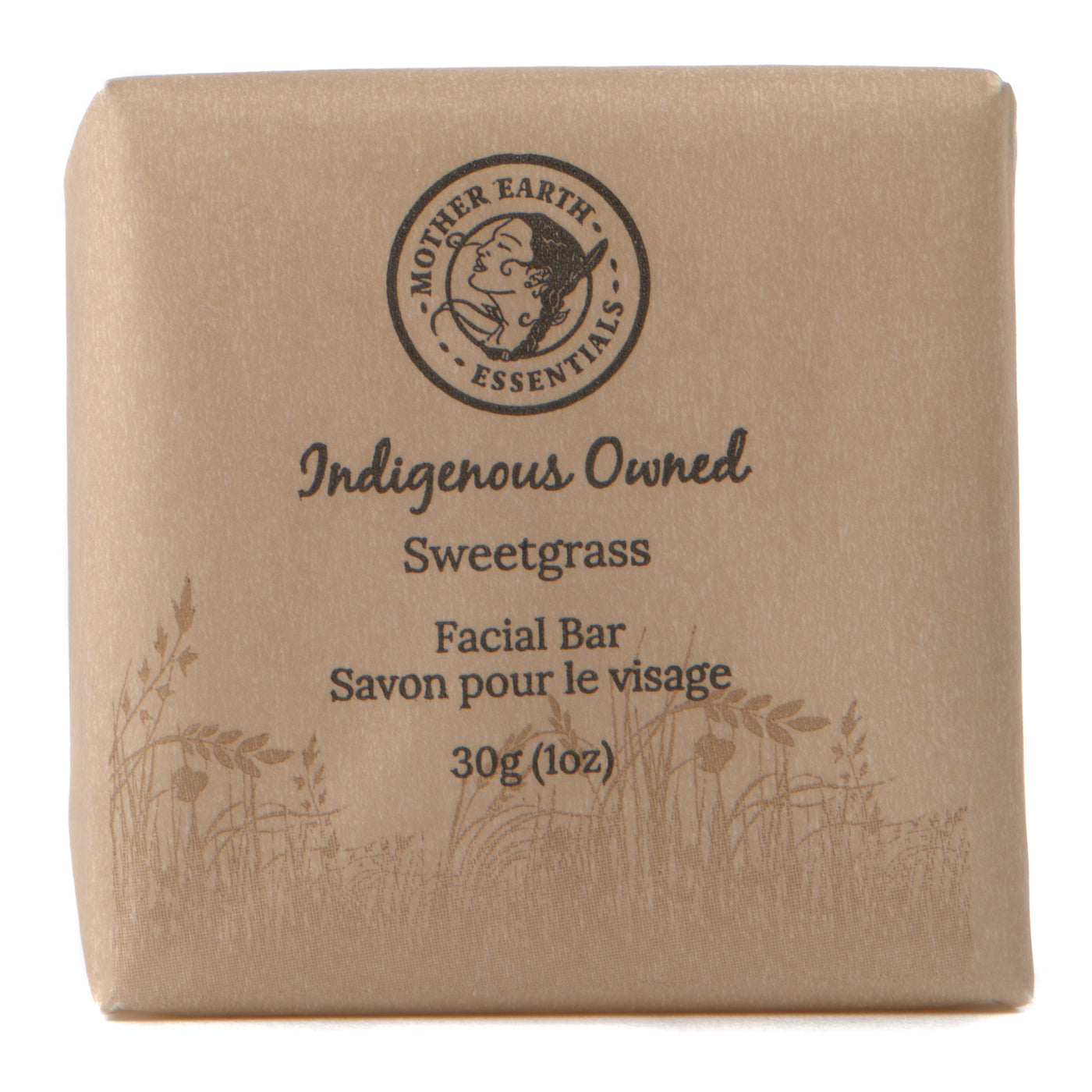 Natural Sweetgrass Facial Bar Soap